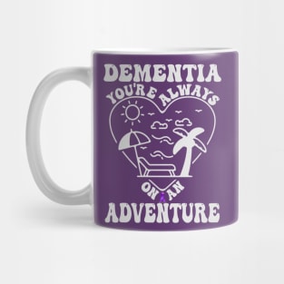 Dementia Awareness, on an adventure Mug